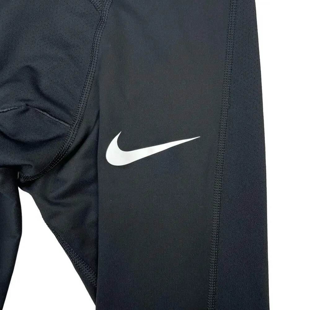 NIKE Pro Men's Dri-Fit 3/4 Tights Sz Small Black